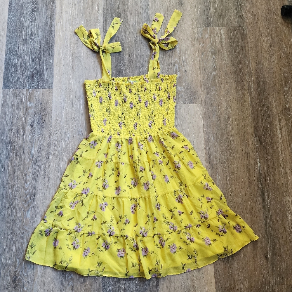 GIANNI BINI MINI FLORAL DRESS